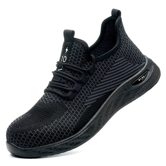 Men's safety shoes, breathable work sports shoes, puncture and smash resistant work boots, safety protective shoesTactical Boots