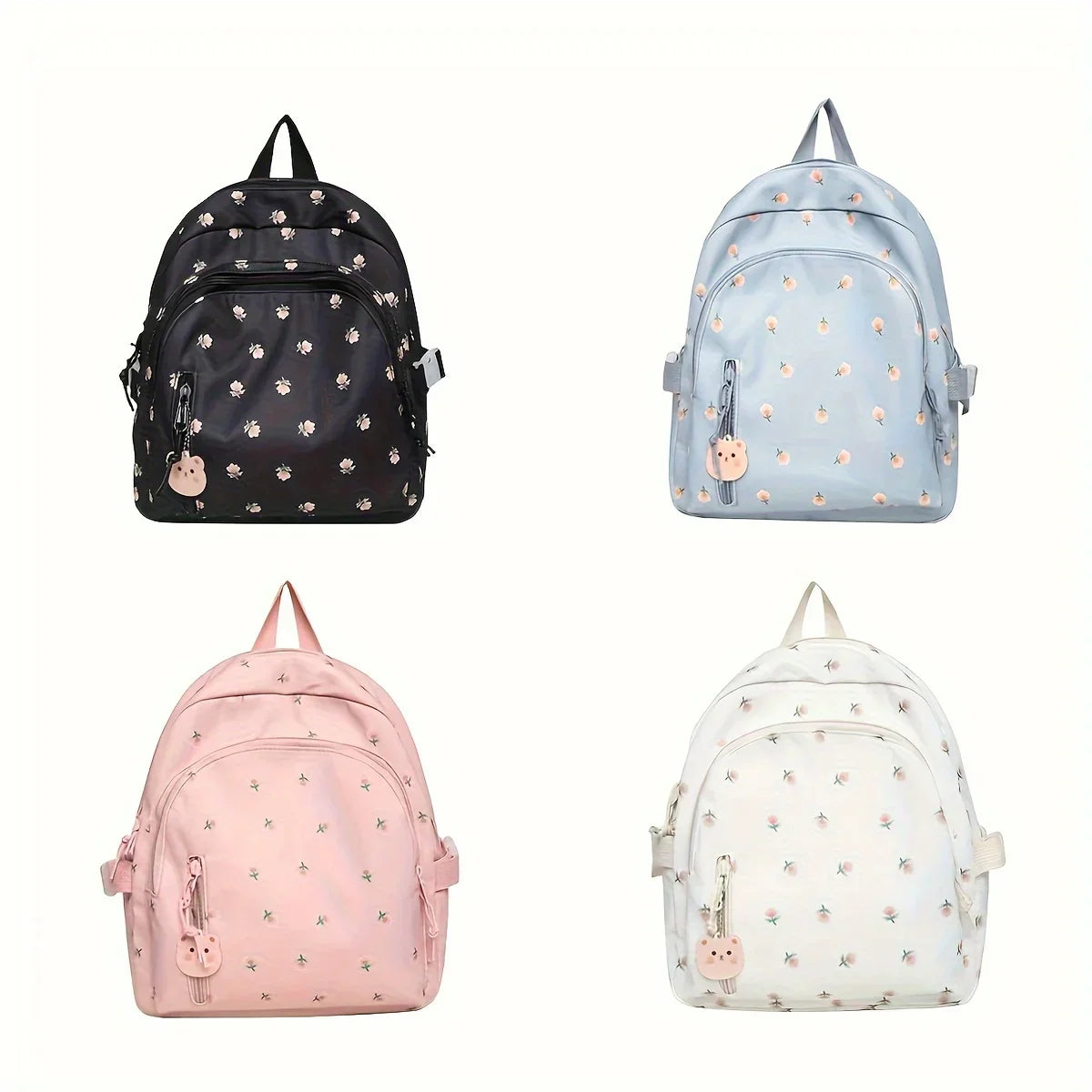 Mini Backpack Ins Niche Japanese and Korean Style Elementary School Student Bag Printed Small Backpack New Casual Backpack
