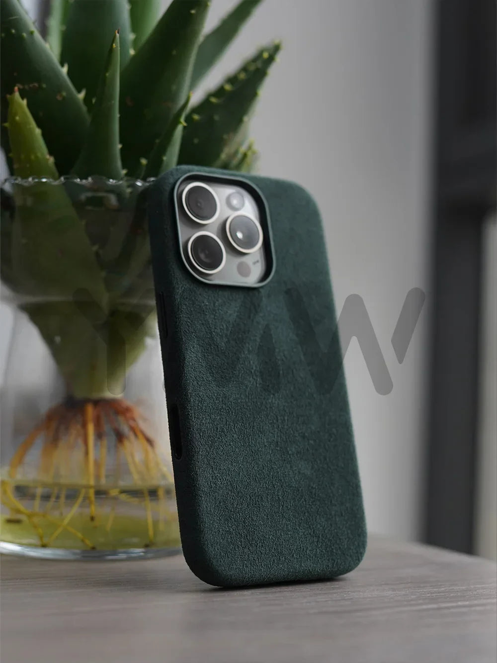 Case for iPhone 17 16 Pro Max Compatible Magsafe Business Supercar Interior Same Suede Leather Phone Cover