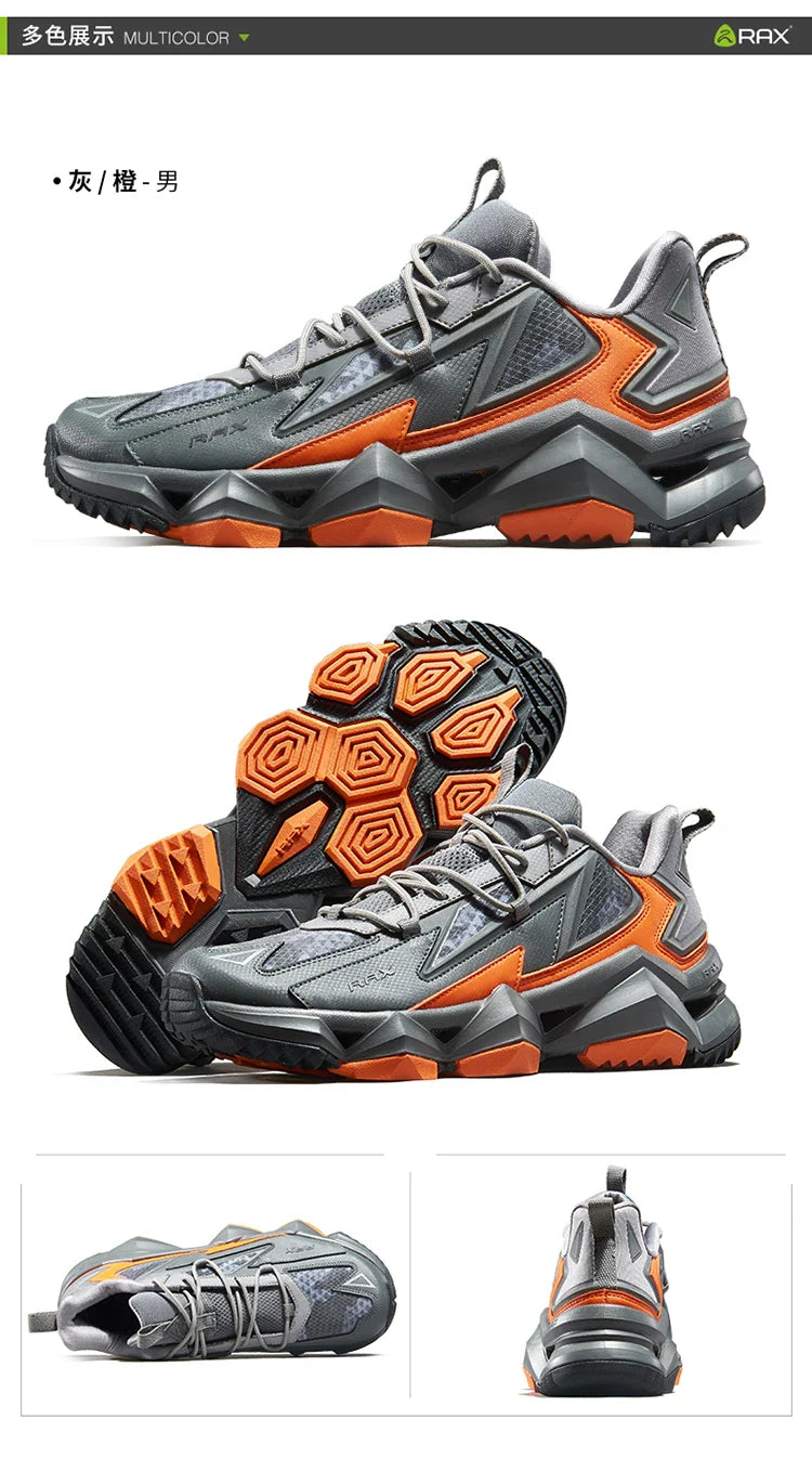 Men's Breathable Hiking Shoes Outdoor Trekking Shoes Kayaking Wakling Quick Drying Sports Sneakers Climbing Camping Boots