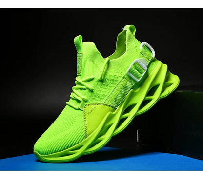 Tênis Masculino de Malha Respirável Casual Sapatos Masculinos Unissex Leve Macio Sola Grossa Buraco Sapatos de Casal Tênis Atlético Sapatos Femininos