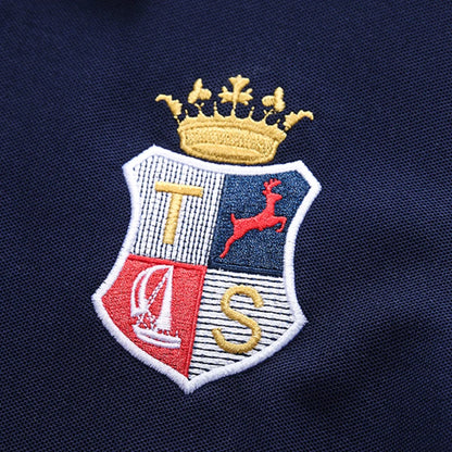 Men's polo shirt New Zealand Pacific Ocean cotton embroidery stitching color classic fashion original design pure cotton quality
