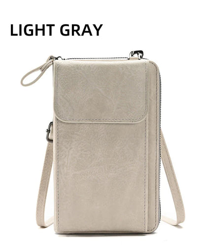 Fashionable single-shoulder bag, versatile crossbody bag, colorful mobile phone bag, large-capacity coin purse