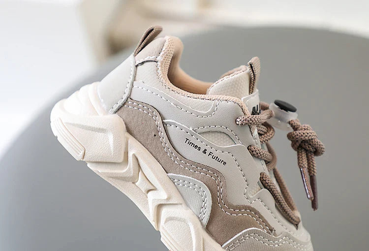 Children Sneakers for Boys Girls Lace-up Non-slip Spring New Girls Sport Shoes Classic Kids Casual Running Cute Toddler Shoes
