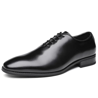 2023 High Quality Handmade Oxford Dress Shoes Men Genuine Cow Leather Suit Shoes Footwear Wedding Formal Italian Shoes Hot