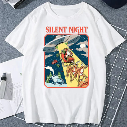 Let's Sacrifice Toby Horror Satanist Graphic Tops Unique Creative Cartoon Streetwear Unisex Scary Short-sleev Tee Ropa Hombre