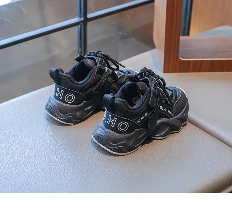 Children's Autumn Versatile Sports Shoes Fashion Causal School Kids Running Sneakers Breathable Non-slip Boy Girl Leisure Shoes