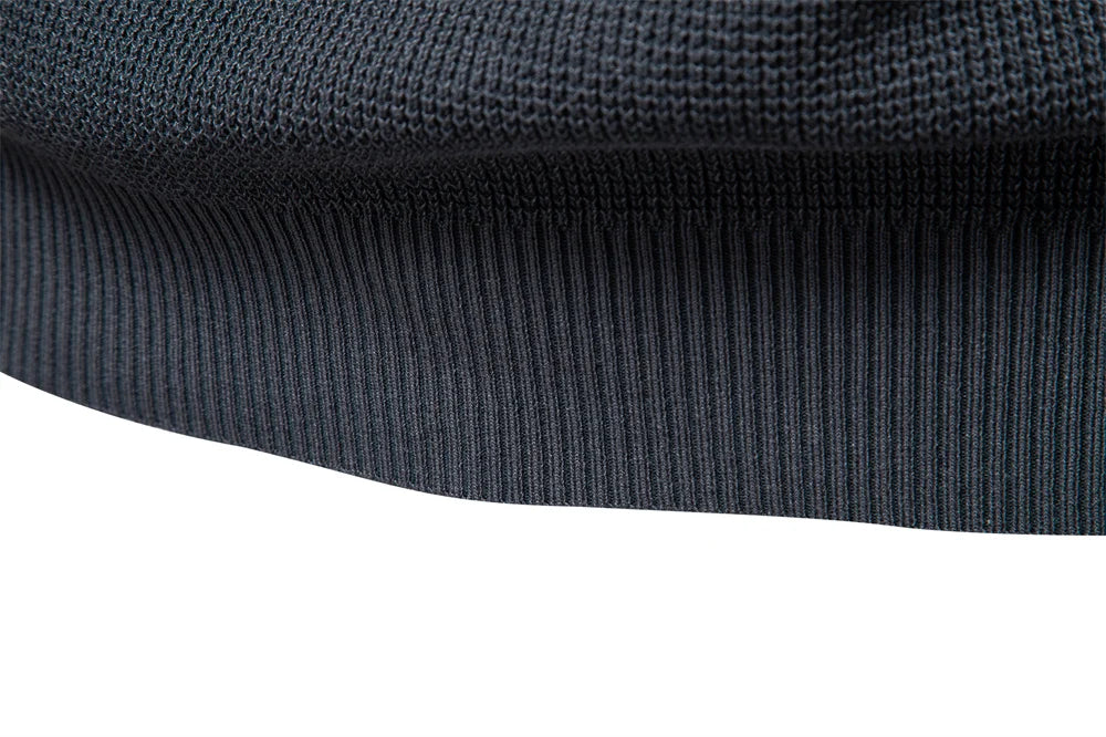 Raglan Sleeve Polo Shirt Men Henley Collar Solid Color Long Sleeve Heavyweight Cotton Business Casual Autumn Winter