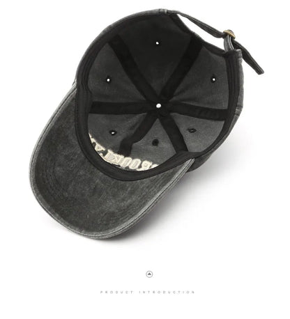 Retro brooklyn Letter Embroidery Baseball Caps Spring Summer Men Women