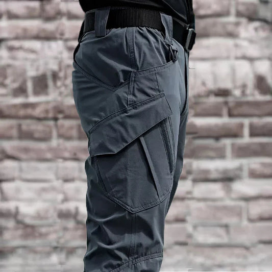 Cargo Pants Men's Outdoor Waterproof Combat Military Trousers Work Joggers Hiking Camping Climbing Elastic 5XL