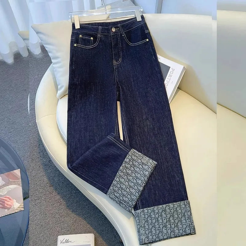High Waist Ladies Wide Legs Spring Summer Casual Loose All-Match Pants