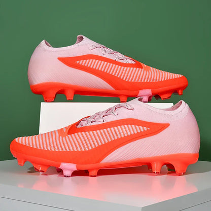 New Men's Football Boots Cleats Non-Slip Sneakers Training Soccer Shoes Top Quality FG Wholesale Drop Shipping Unisex Adult