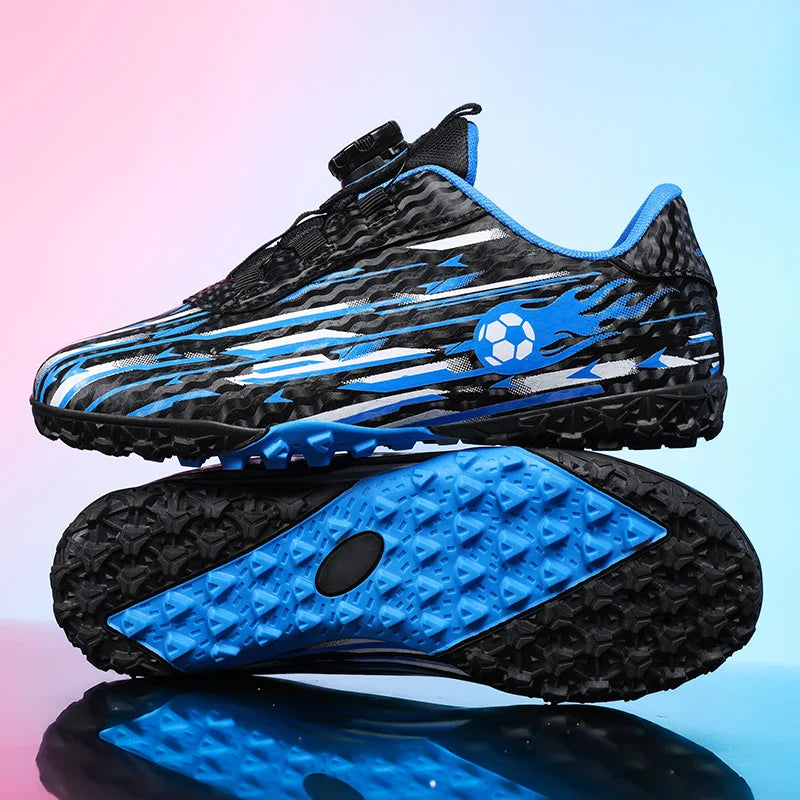 Kids Football Field Boots Boys Girls Indoor Society Football Shoes Futsal Non Slip Professional Fast Men Soccer Cleats Sneakers