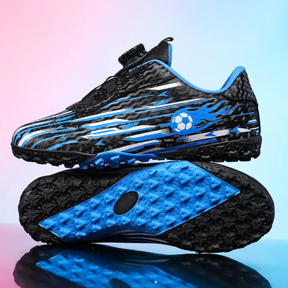 Kids Football Field Boots Boys Girls Indoor Society Football Shoes Futsal Non Slip Professional Fast Men Soccer Cleats Sneakers