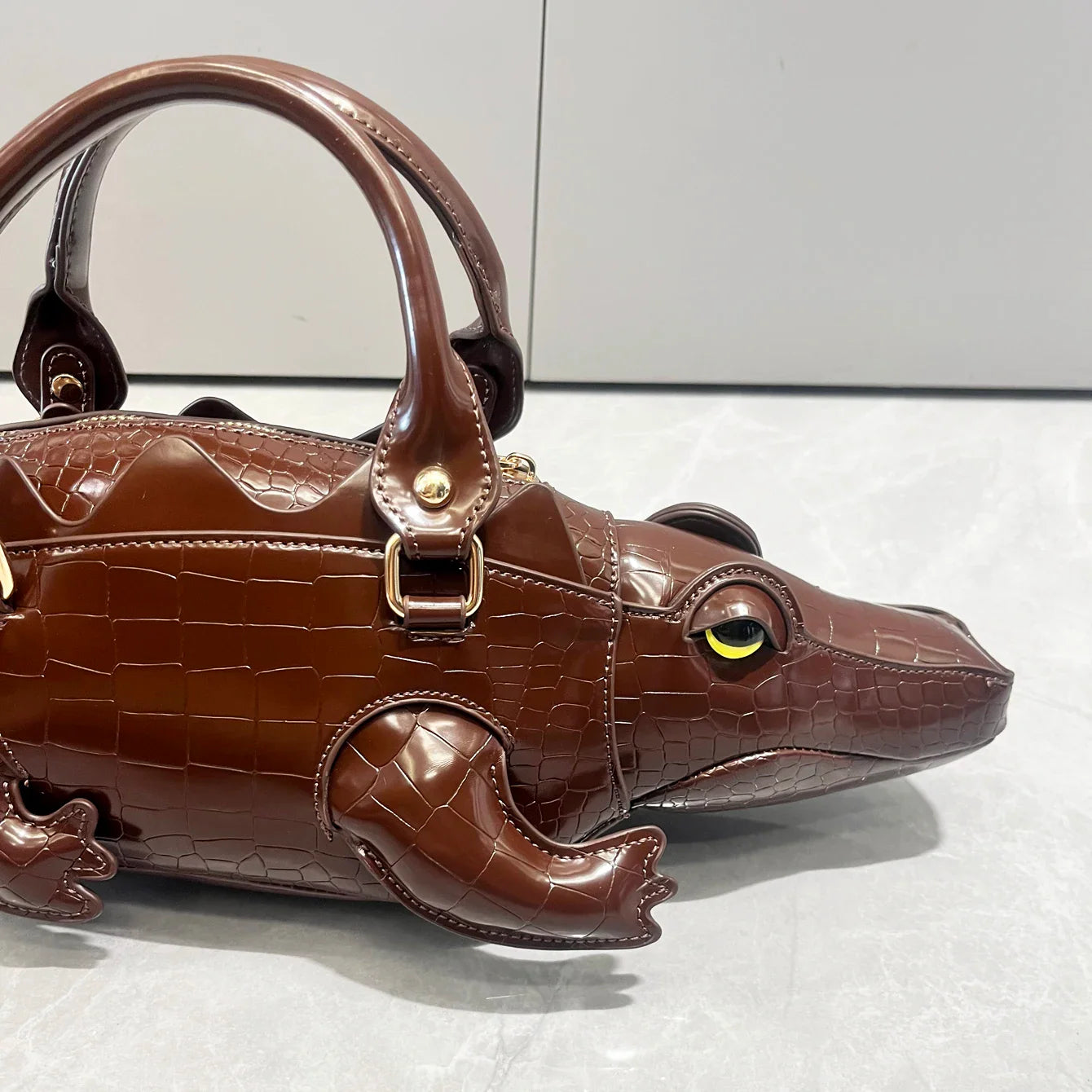 Purses and handbag luxury Designer Women's bag Purse pu leather high quality handmade handbags funny Shape Shoulder bag