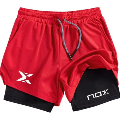 yaz yeni erkek padel spor şortları, nefes alabilen tenis şortları, çabuk kuruyan badminton pantolonları, açık hava koşu sporları