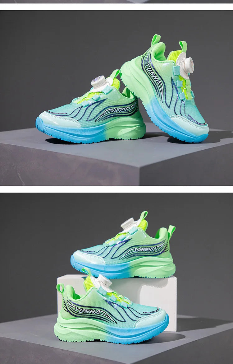 Kids Basketball Shoes Breathable Sneakers for Boys Girls Student Gym Sports Shoes Mesh Outdoor Running Sneaker