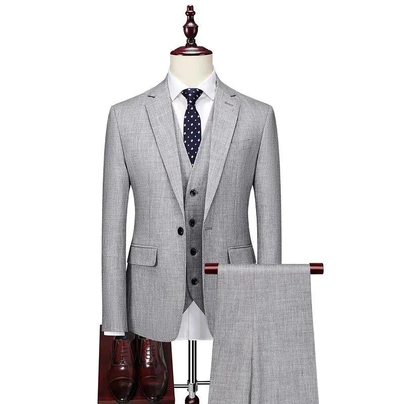 Best Wedding Suits For Men Coat Pant Design Latest Luxury Brand Costard Homme Mariage Business Social Blazer Jacket Set 2 Pieces