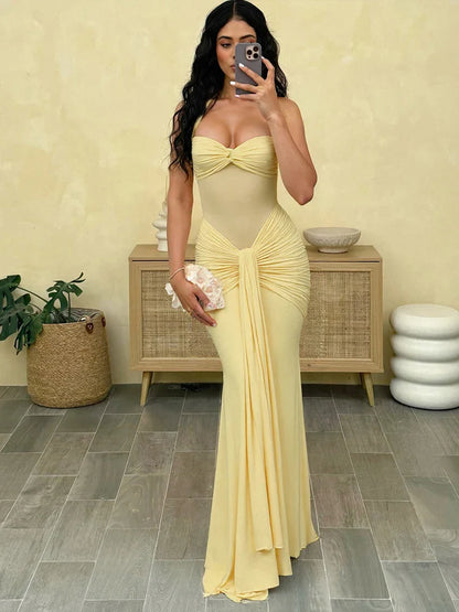 Mesh Patchwork Dress Women Summer Trend Off Shoulder Backless Ruched Ribbon Midnight Prom Party Hipster Vestidos