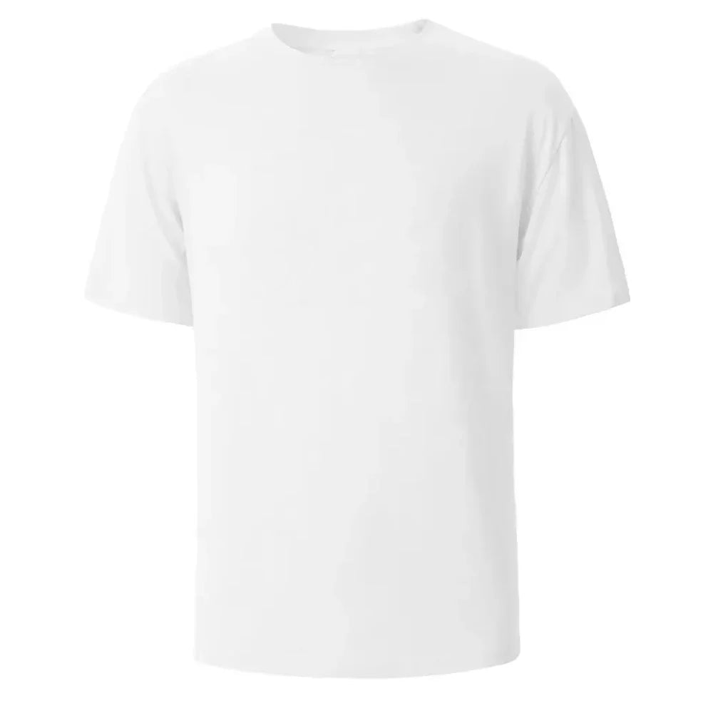 Unisex pure cotton summer round neck printed short-sleeved T-shirt fashionable sporty basic men's T-shirt shirts harajukugraphic