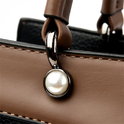 Luxury Designer Multi Layered Women's Handbag 2024 Trendy High Quality Soft Leather Messenger Bag Women's Shoulder Crossbody Bag