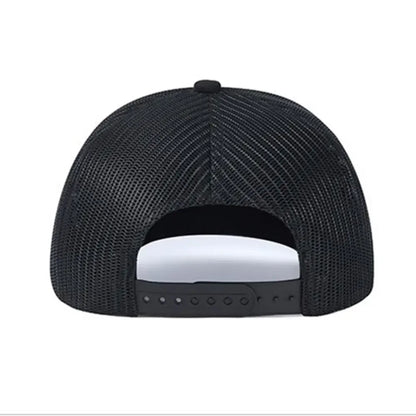 Unisex Cap Slight Curved Brim Style Trucker Hat  Men & Women Casual Outdoor Breathable Summer Cap