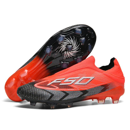 Men Professional TF Soccer Shoes Resistant Casual Grass Studded Male Non Slip Fast Foo451·a