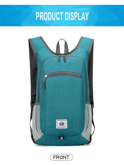 Portable Foldable Backpack,Men Women Ultralight Folding Bag,Outdoor Climbing Cycling Hiking  Knapsack Travel Daypack
