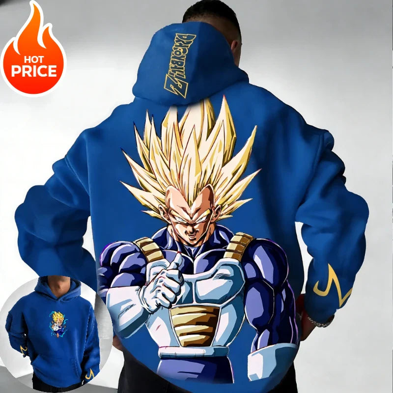 Oversized Hoodie High Quality 100% Cotton Super Print Unisex  Casual Sweatshirt