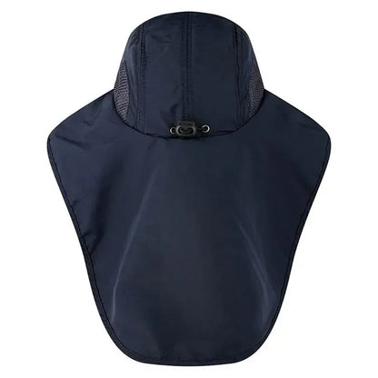 Wide Brim Sun Hat with Neck Flap for men women Adjustable Outdoor