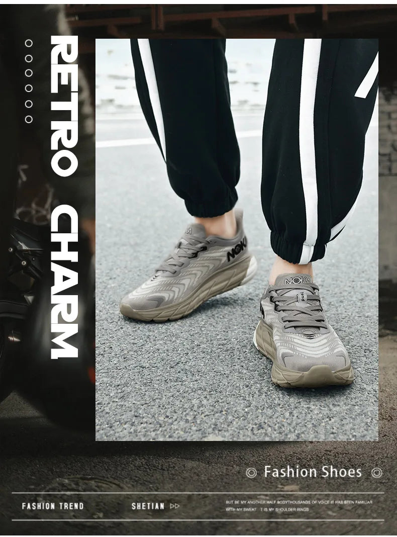 Men's Running Shoes Lightweight Breathable Comfortable Cushioned Sneakers for Walking Gym Casual Wear Athletic Shoes