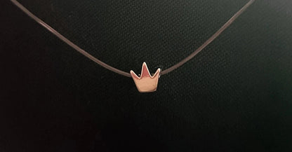 5 Colors Dazzling Zircon Necklace Invisible Transparent Fishing Line Simple Pendant Necklace Jewelry For Women Pearl Jewelry