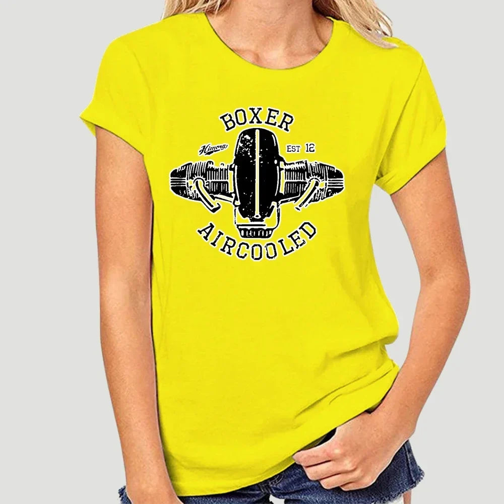 2019 Hot Sale  cotton Germany motorcycle engine BOXER AIRCOOLED T-Shirt R100 R80 R65 R nineT nine T Scrambler Tee shirt 8920X