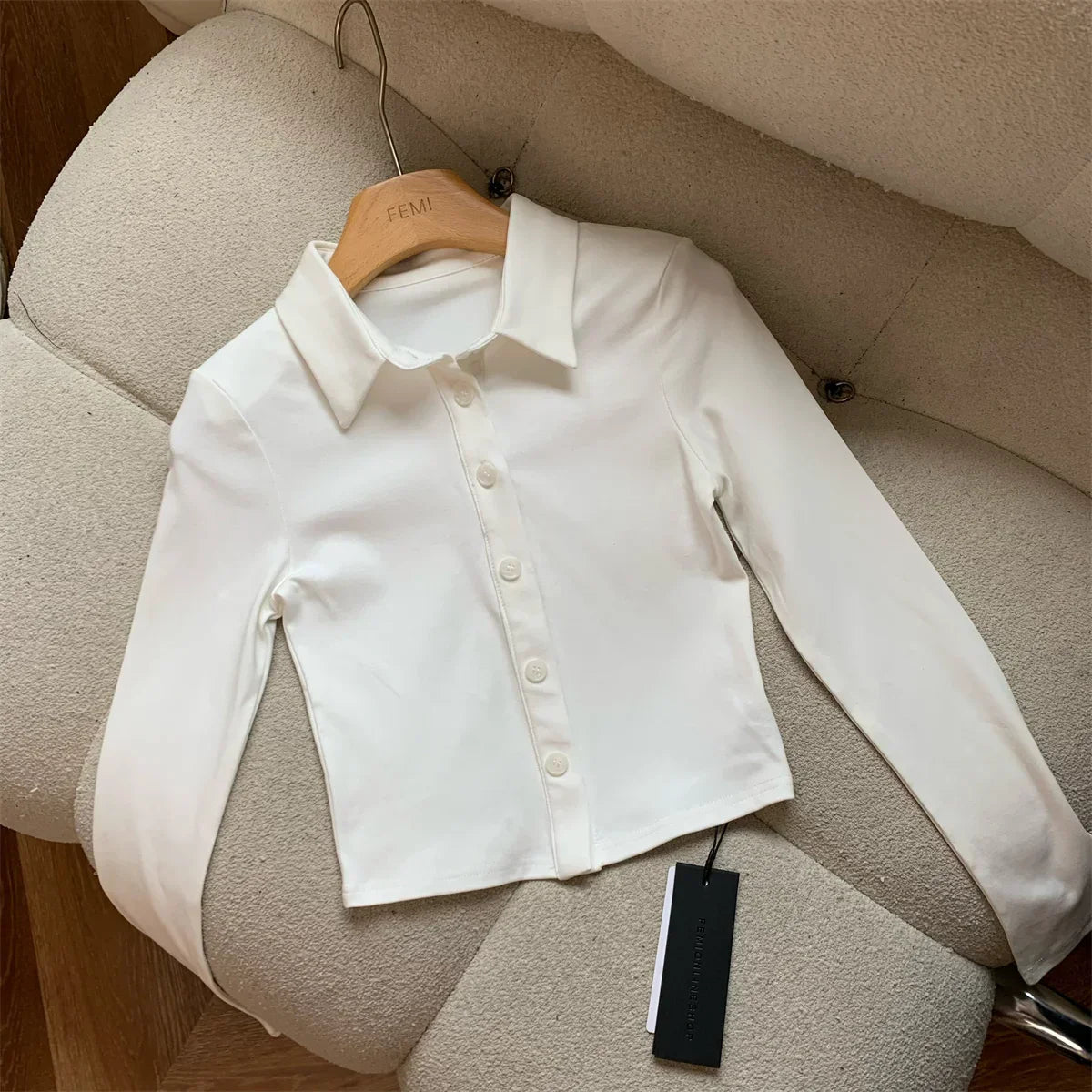 Two Piece New Sexy Chic Halter Female Dresses Basic Polo Neck Fashion Button Shirt Slim Simple A-line XS-L Women Dress