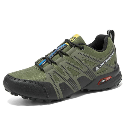 Sapatos de Caminhada Masculinos e Femininos Impermeáveis para Exteriores Tênis de Treino com Cadarço para Escalada Trekking Tênis de Montanha para Caminhada e Caça Tênis Táticos