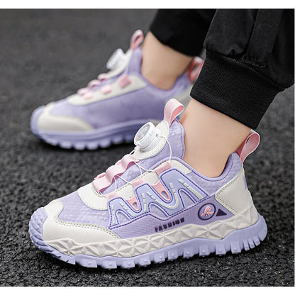 Children Sports Sneakers for Boys Girls Kid Cartoon Graffiti Pattern Casual Shoes Boys Basketball Shoe chaussures de sport