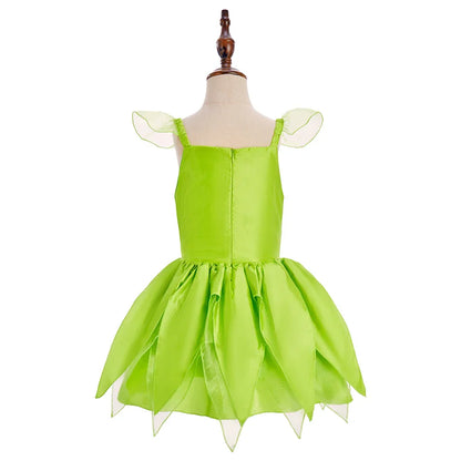 Little Girl Rapunzel Costume Party Fancy Princess Dress Christmas Cosplay Belle Sleeping Beauty Cinderella Carnival Disguise