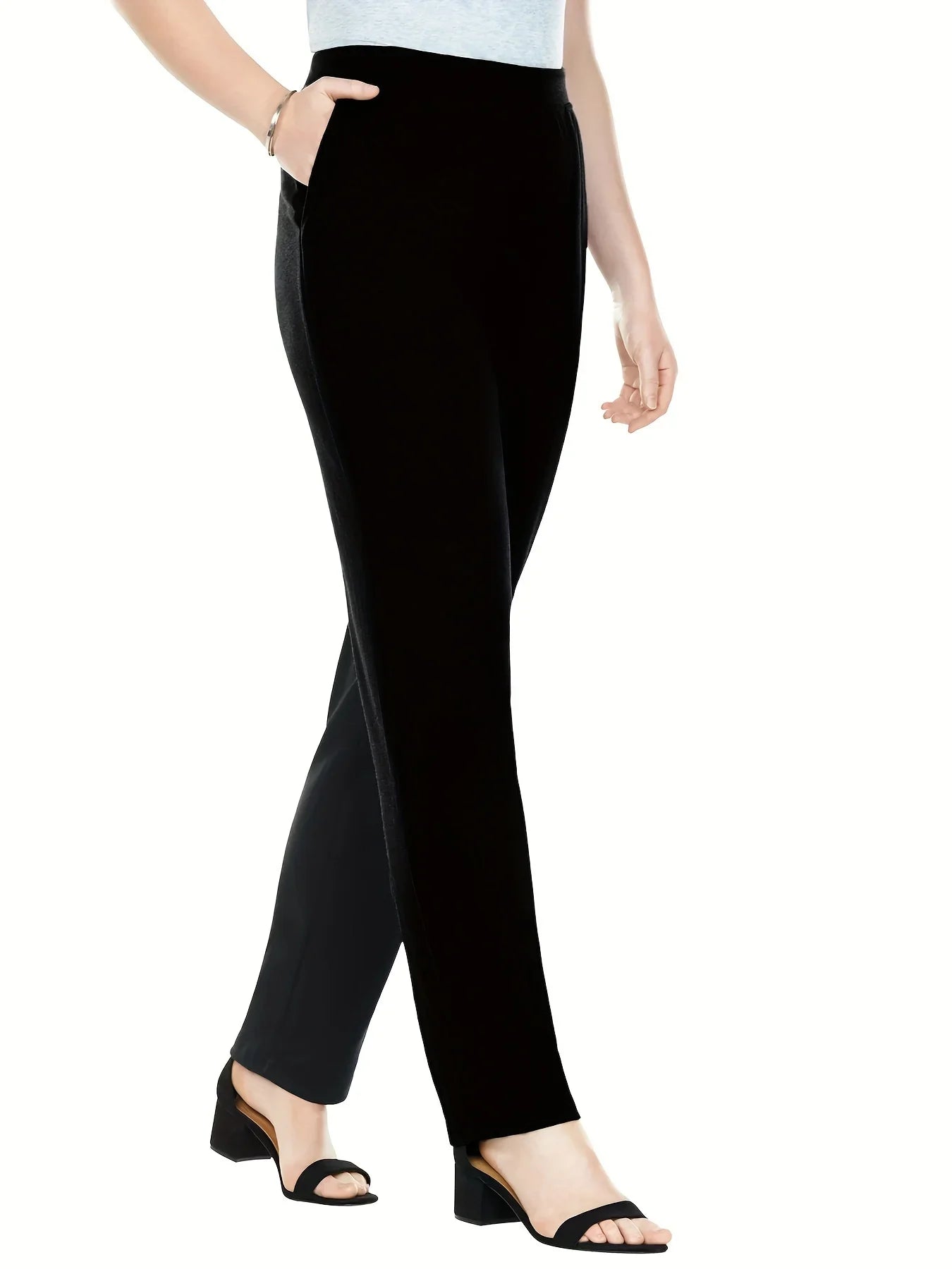 Women's plus size business formal pants