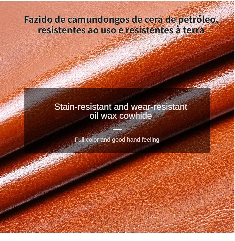 Women's Small Phone Bag Fashionable Oil Wax Cowhide Leather Handbag Versatile and Simple Shoulder Bag High Quality Crossbody Bag