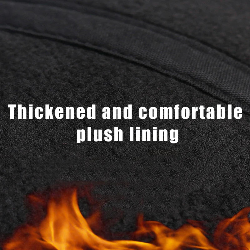 New Unisex Middle-Aged and Elderly Winter WindProof, Cold-Proof and Warm Baseball Cap With Ear Protection, Thickened Peaked Cap
