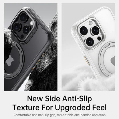 Magnetic 360 Degrees Rotating Ring Holder Case For iPhone 17 Pro Max / 17 Air