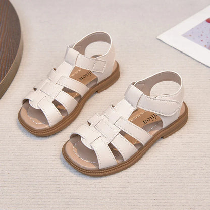 2026 Summer New Kids Sandals for Boys Girls Unisex Fashion Open Toes Candy Colors Children Beach Shoes Anti-skid Breathable Hot