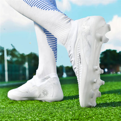 FG Mens Soccer Shoes High Quality Turf Soccer Cleats for Sneakers Training Football Boots Chuteira Campo 35-45