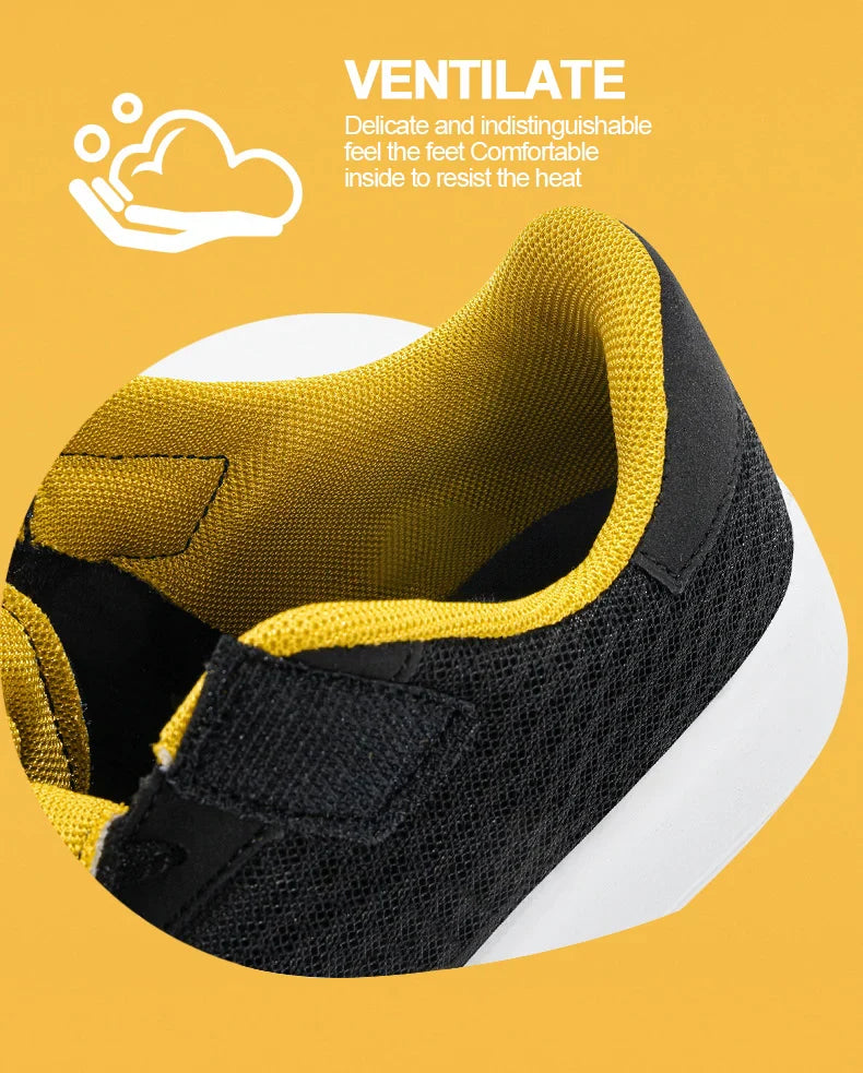 Children Boys Sneakers Soft-soled Lightweight Breathable Non-slip Sports Running Walking For Girls Tennis Mesh Shoes