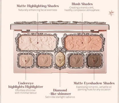 Makeup Sets Little Angel Bunny Garden Lip Glaze Blush Shell Jewelry Birthday Gift Kit De