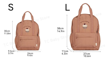 Baby Backpack Parent-child Kids Schoolbag Kindergarten Bags Brand Traveling Cherry Children's Boys Girls Mom Storage