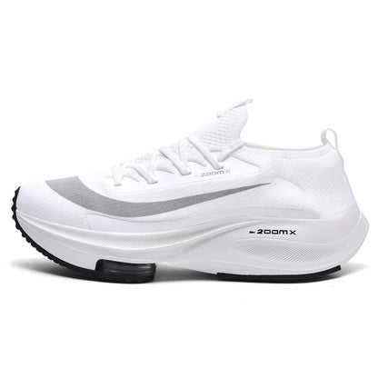 Men Running Shoes Jogging Sneakers Trainer Race Cushioning Outdoor Luxury shoes Mesh Off-road Shoes Breathable Couple Non-Slip