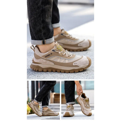 Lightweight Steel Toe Cap Shoes 10KV Anti Slip Comfortable Wear-Resistant Insulation Anti Smashing Piercing for Safety Workwear