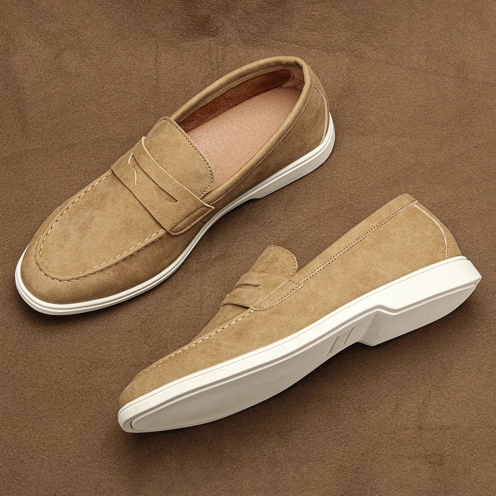 Men Loafers Breathable Fashion Summer Comfortable Men Cause Shoes