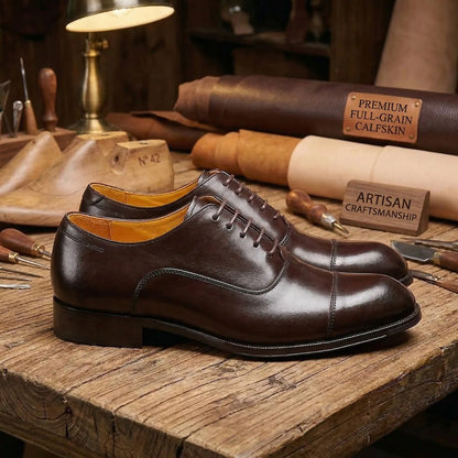 Men's Dress Shoes New Designer Formal Business and Wedding Oxford Shoes